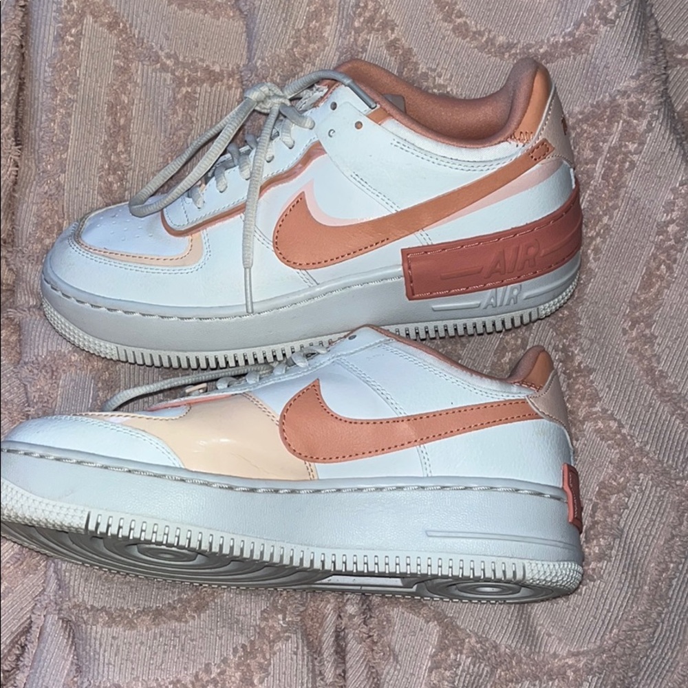 PINK/WHITE NIKE AF1